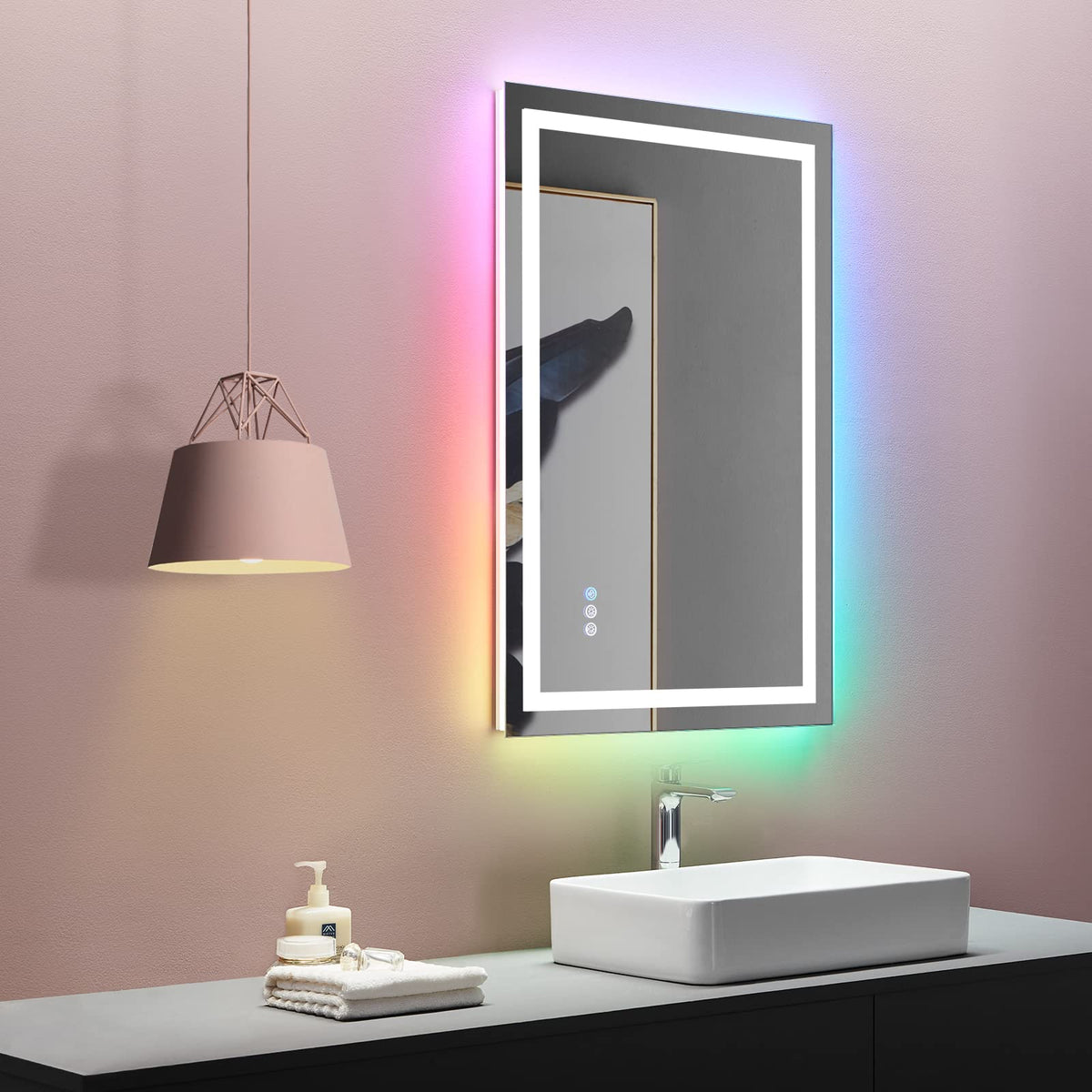 Fog-Free Bathroom Mirror