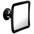 MIRRORVANA Fogless Shower Mirror for Shaving with Upgraded Suction, Anti Fog Shatterproof Surface and 360° Swivel, No Magnification, 6.3" x 6.3" (Chrome)
