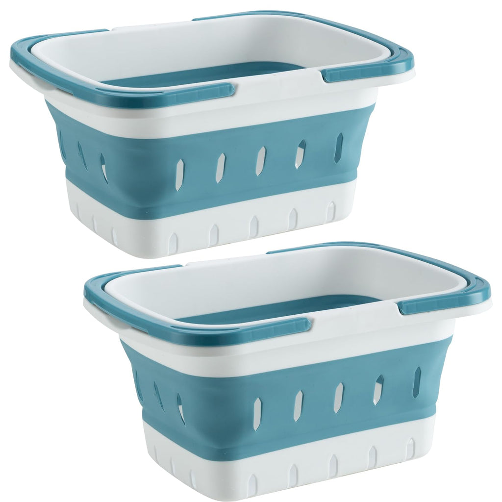 Portable Shower Caddy Tote, Plastic Storage Collapsible Caddy Basket with Handles, Box Organizer Bin for Bathroom, Kitchen, College Dorm,Gym (Grey 1 pack)