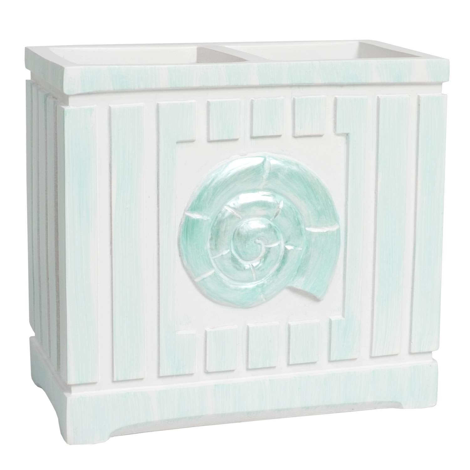 Sweet Home Collection 4-Piece Beach Life Modern Bathroom Accessory Set Bath Shower Tub Decor