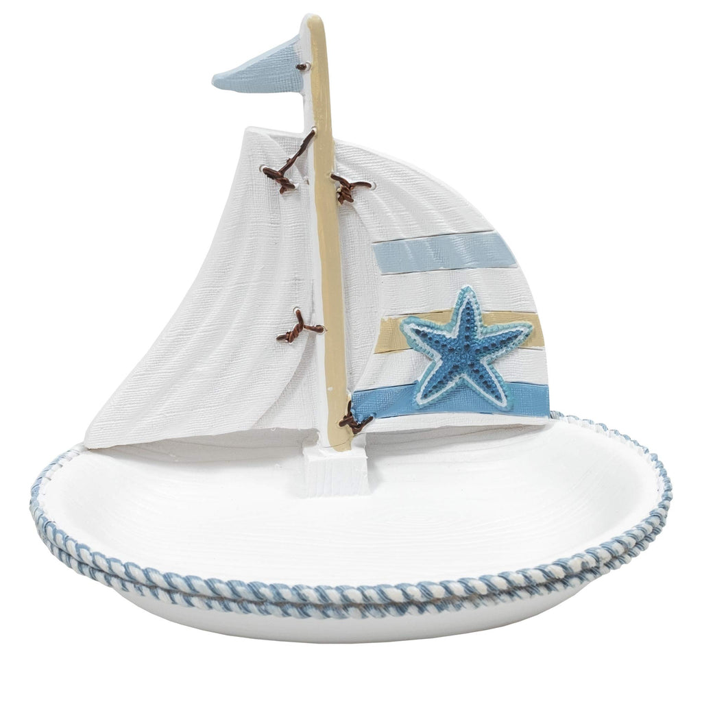 Sweet Home Collection 4-Piece Beach Life Modern Bathroom Accessory Set Bath Shower Tub Decor