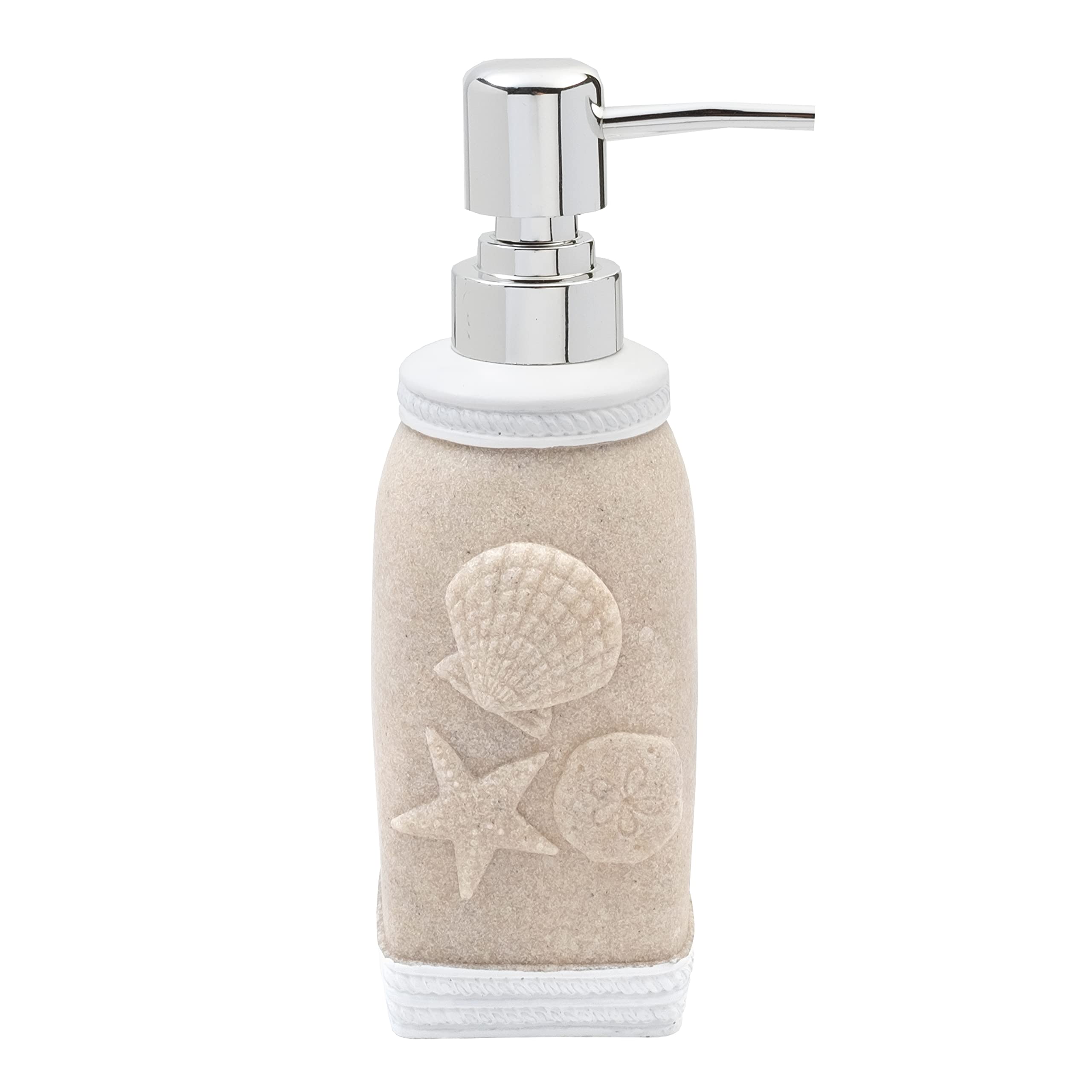 Sweet Home Collection 4-Piece Beach Life Modern Bathroom Accessory Set Bath Shower Tub Decor